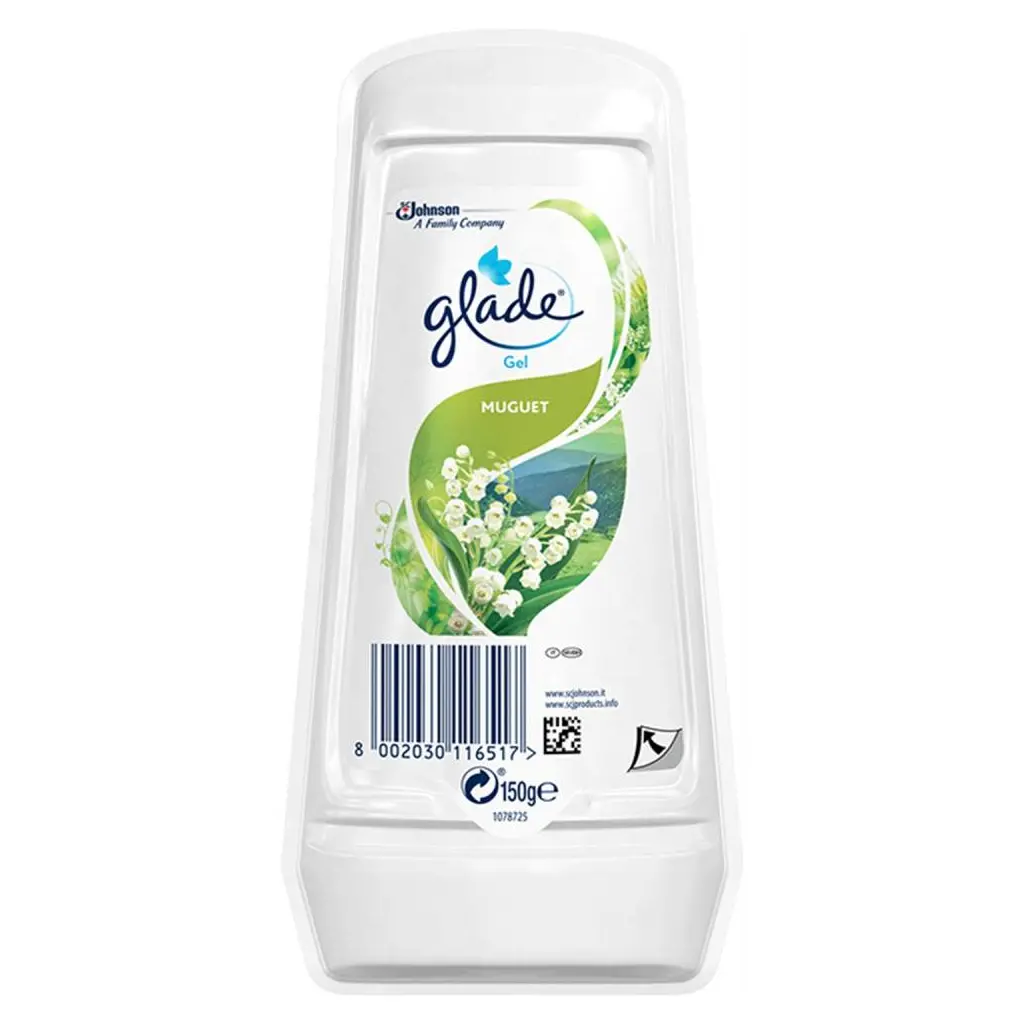 Osvežilec prostora gel Glade 150gr šmarnica-0
