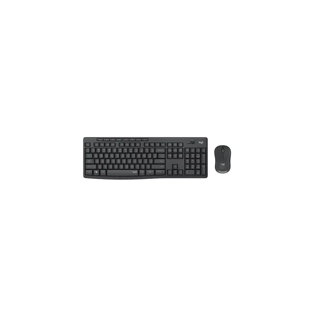 Tipkovnica LOGITECH MK295 Wireless Desktop (tipkovnica+miška) - črna-1