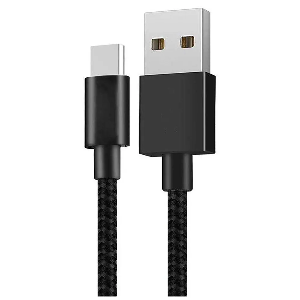 Kabel USB tip A-M<=>USB tip C-M  1.0m - XIAOMI - črn pleten-0