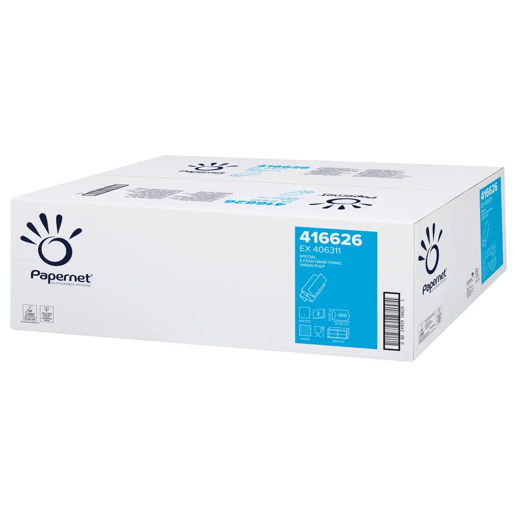 Papirnate brisače v  lističih "Z" 20/1 Special 416626-0
