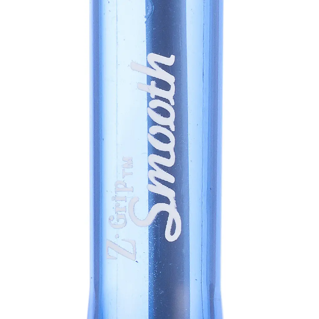 Kemični svinčnik Zebra Z-Grip smooth 1,0 moder izpis-0