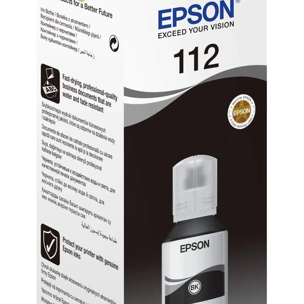 Črnilo EPSON EcoTank 112 Black original-0