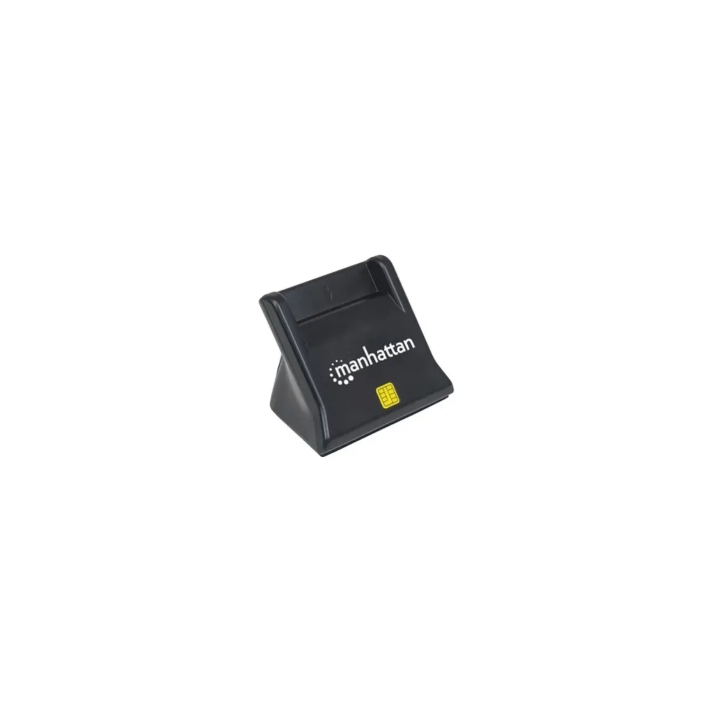 Bralnik kartic MANHATTAN Upright za Smart kartice - USB, black-2