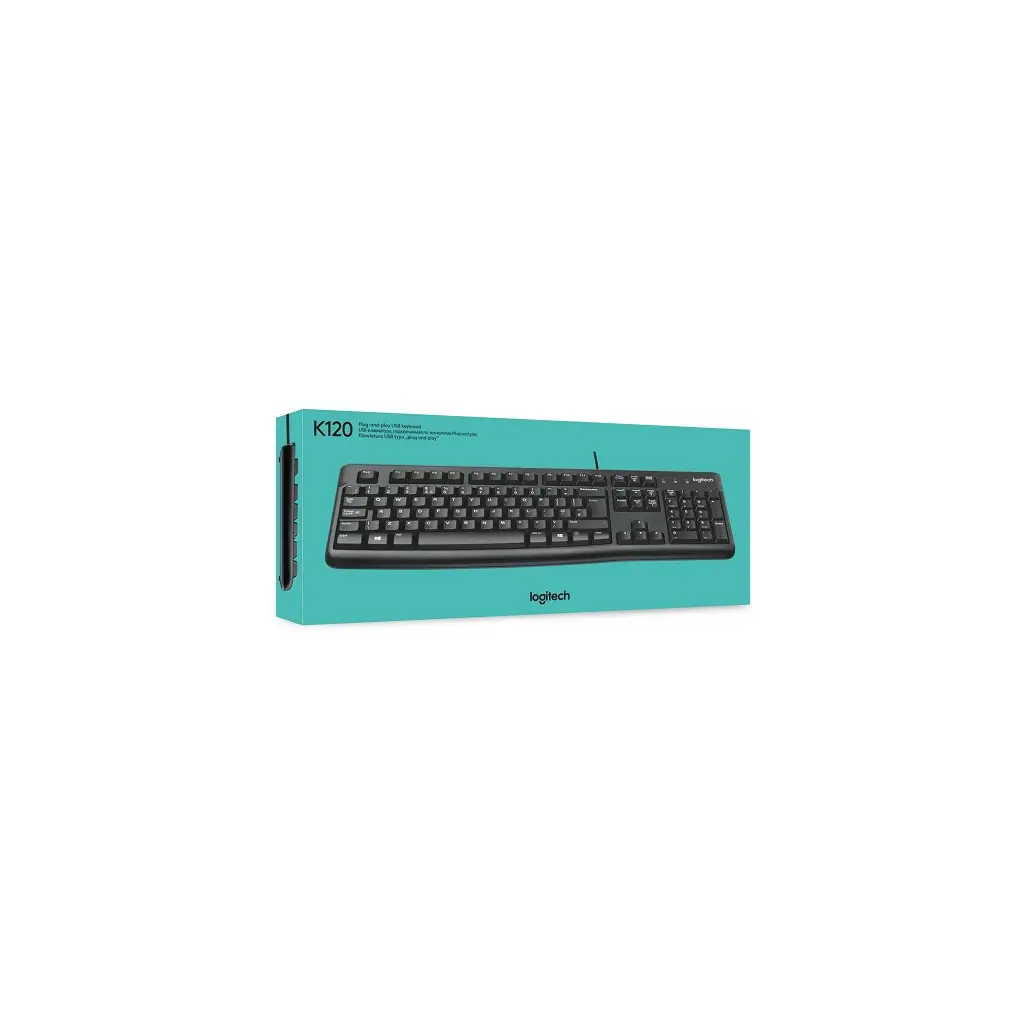Tipkovnica LOGITECH K120 USB RETAIL-1