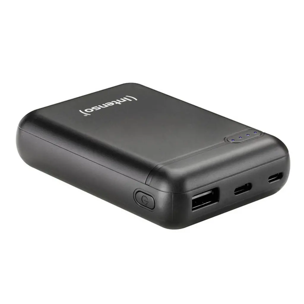 Power Bank prenosni polnilec 10000mAh INTENSO XS10000 - Micro USB + USB-C - Black-0