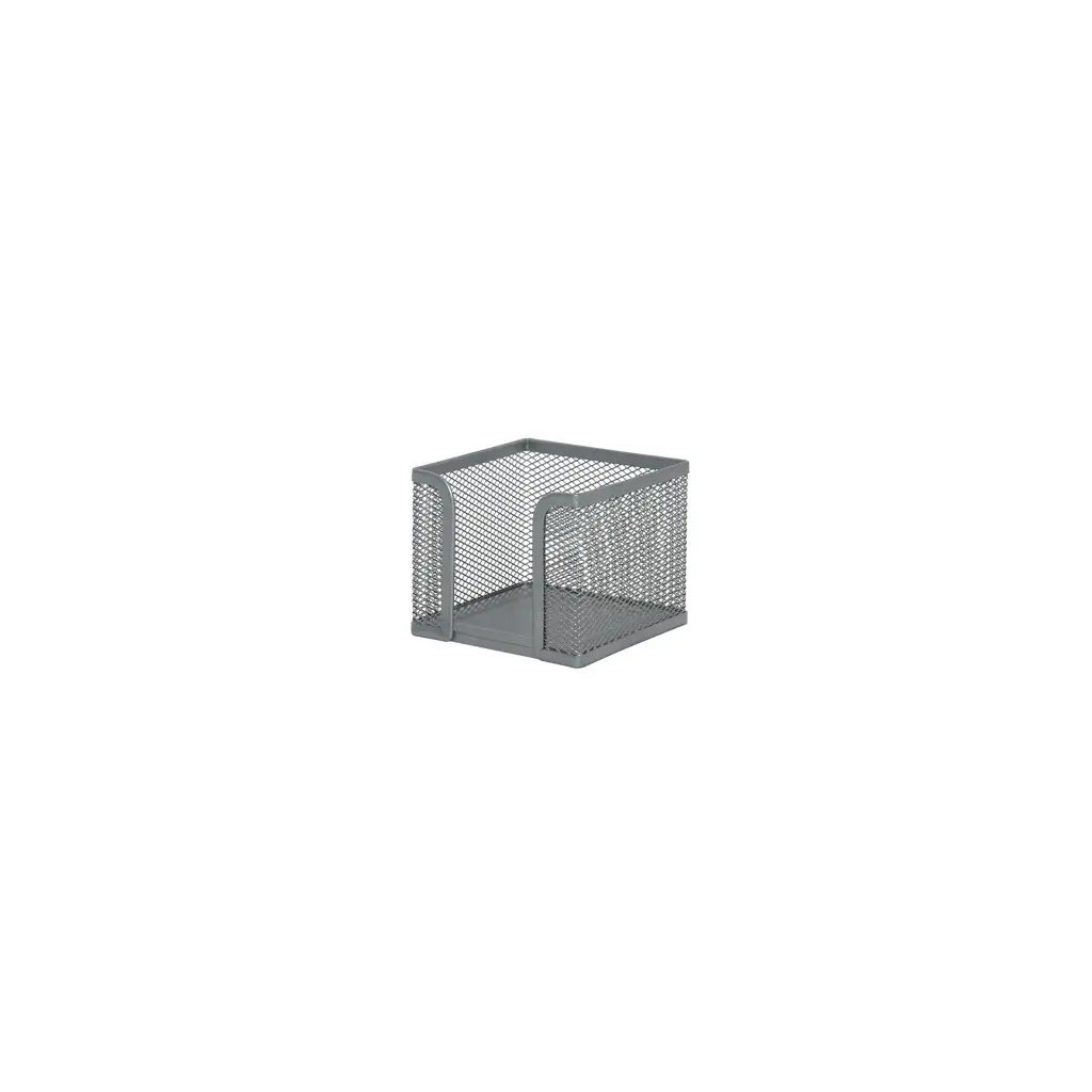 Kocka za papir iz žice 95x95x80mm srebrna Q-Connect-2