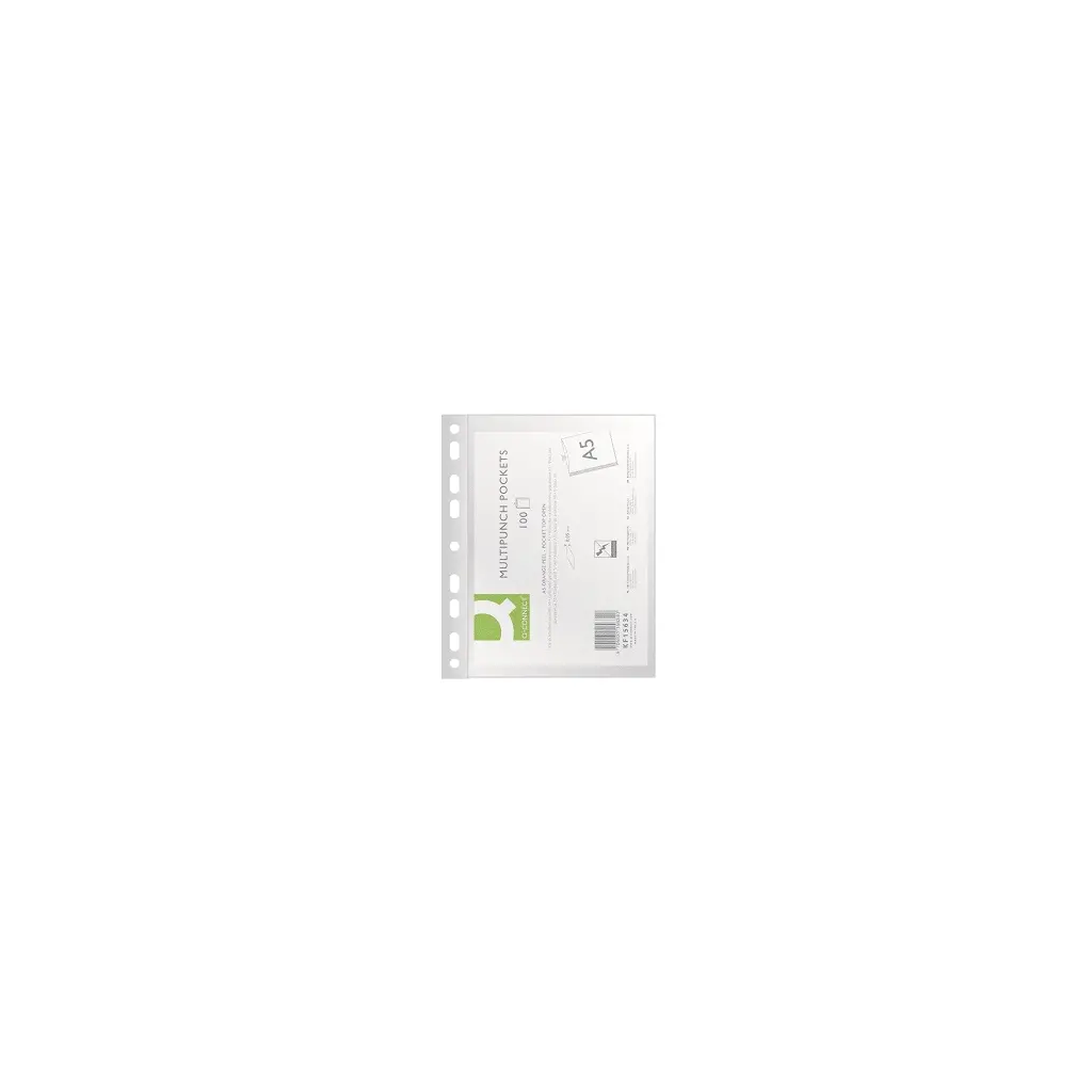 Mapa vložna PVC A5  50mic Q-Connect 100/1-2