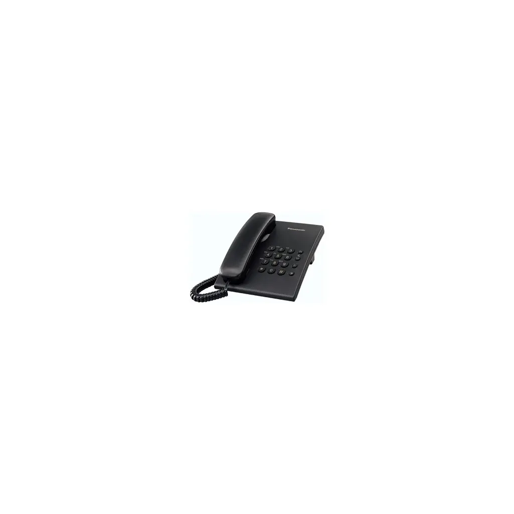 Telefon PANASONIC KX-TS500FXB namizni - črni-2