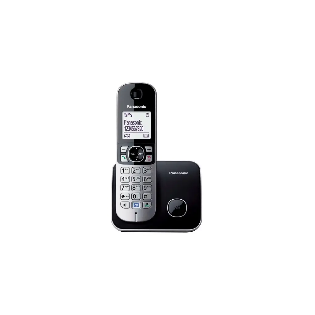 Telefon PANASONIC KX-TG6811FXB brezžični - črni-1