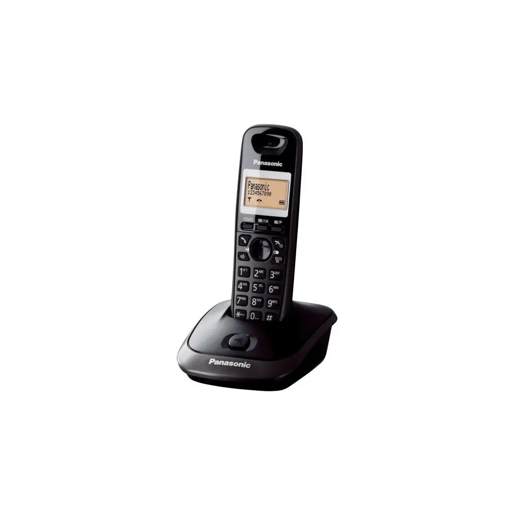 Telefon PANASONIC KX-TG2511 brezžični - črni-0