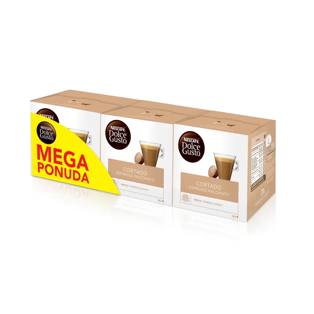 NESCAFE Dolce Gusto Cortado 302,4g (48 kapsul) MEGAPACK-0