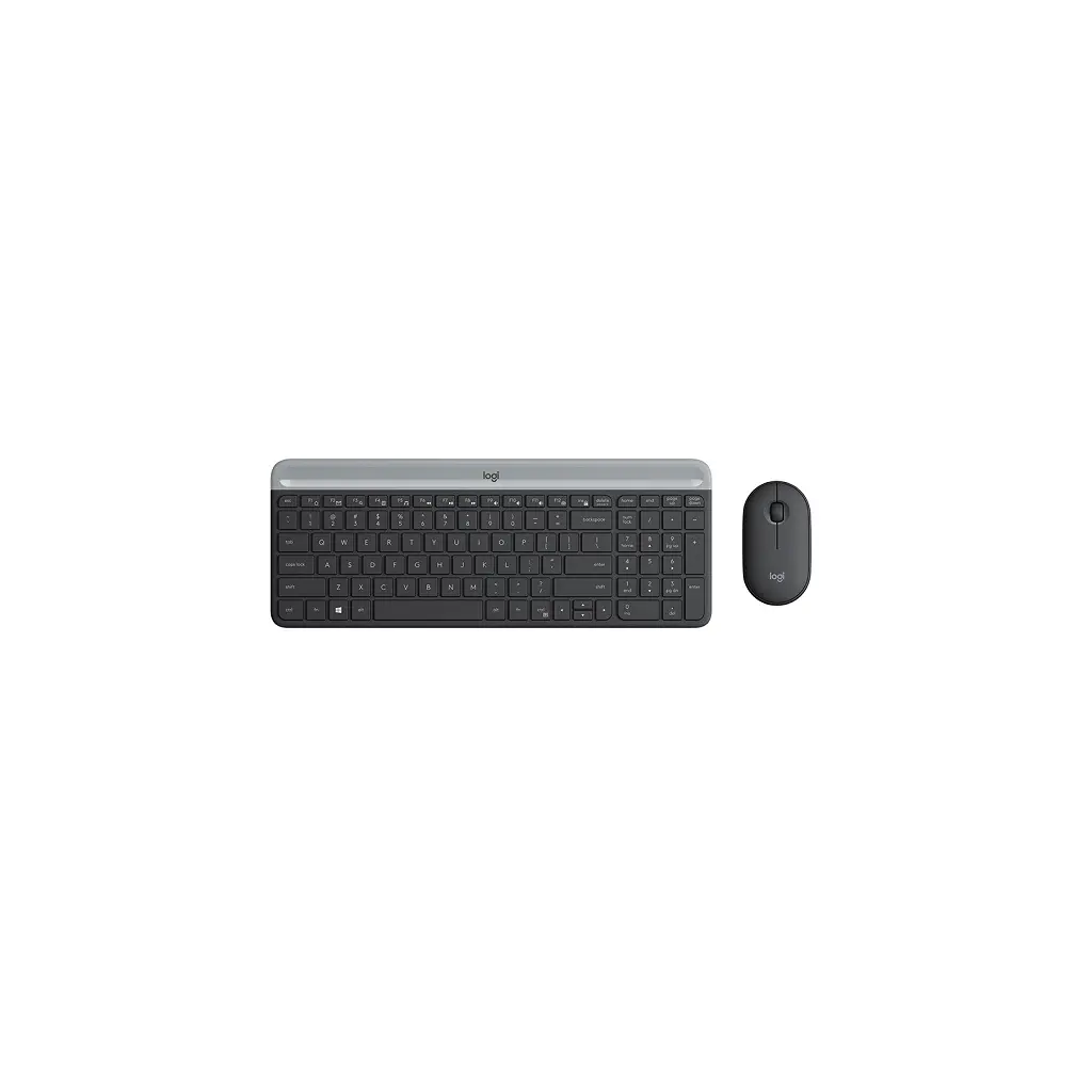 Tipkovnica LOGITECH MK470 Wireless Desktop (tipkovnica+miška) Graphite-1