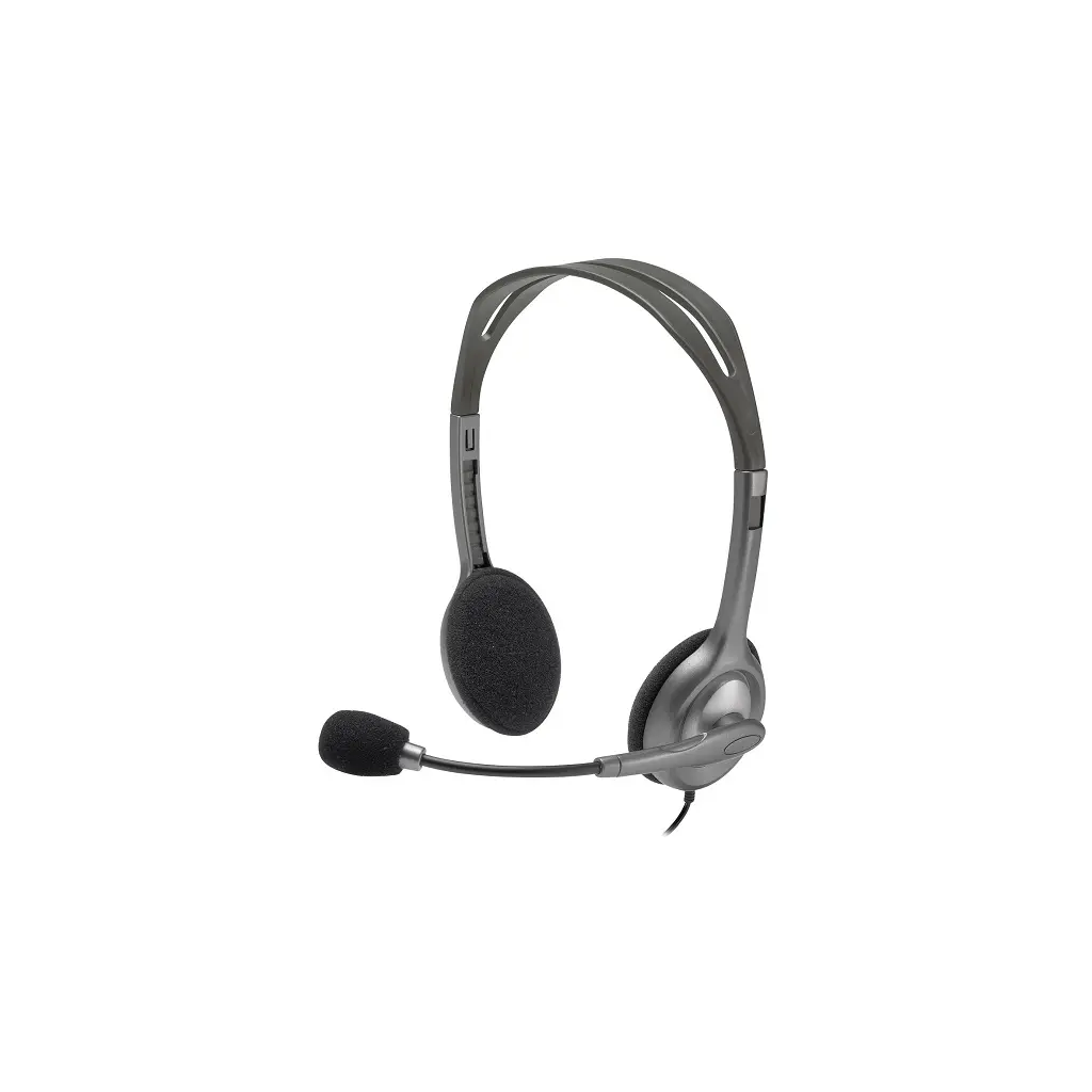 Slušalke z mikrofonom LOGITECH H111 1 x 3.5mm combo-2