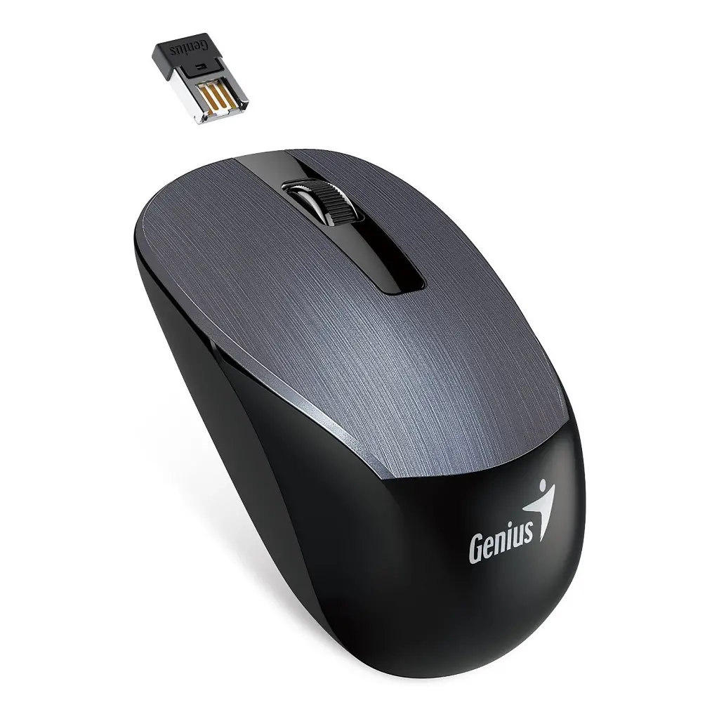 Miška GENIUS NX-7015 BlueEye Wireless - iron grey-0