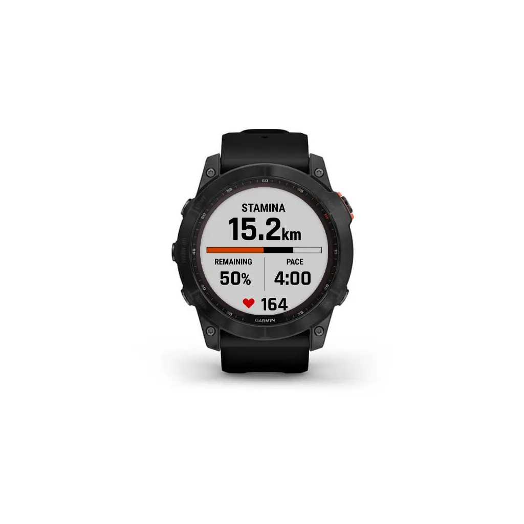 Pametna ura GARMIN Fenix 7X SOLAR temnosiva s črnim pasom-4