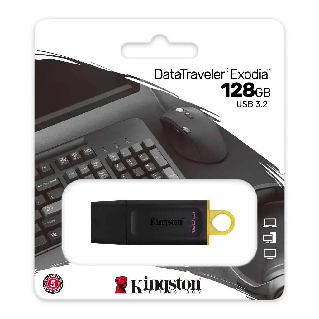 USB 3.2 Flash drive 128GB KINGSTON DataTraveler Exodia-1