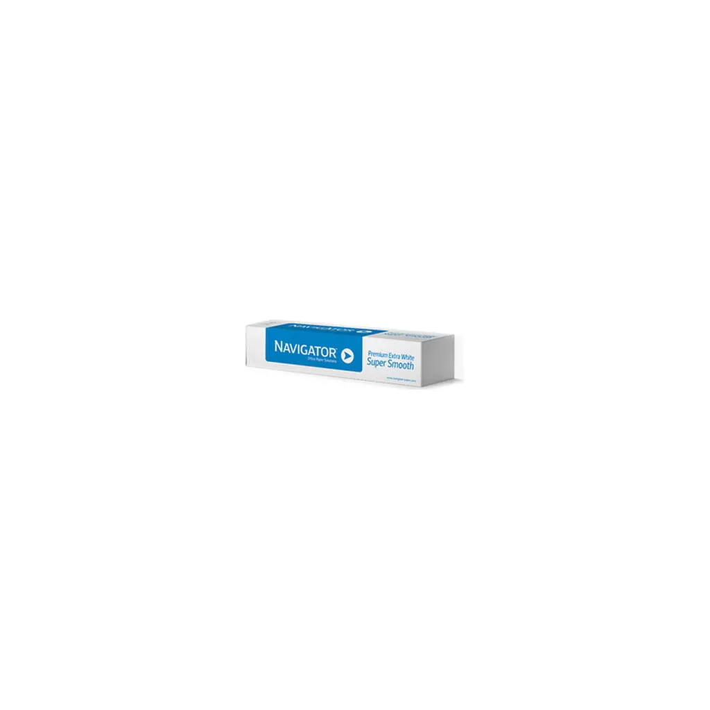 Papir za ploter  80gr  610mm/50m nepremazan Navigator PN80610/4 extra bel-1