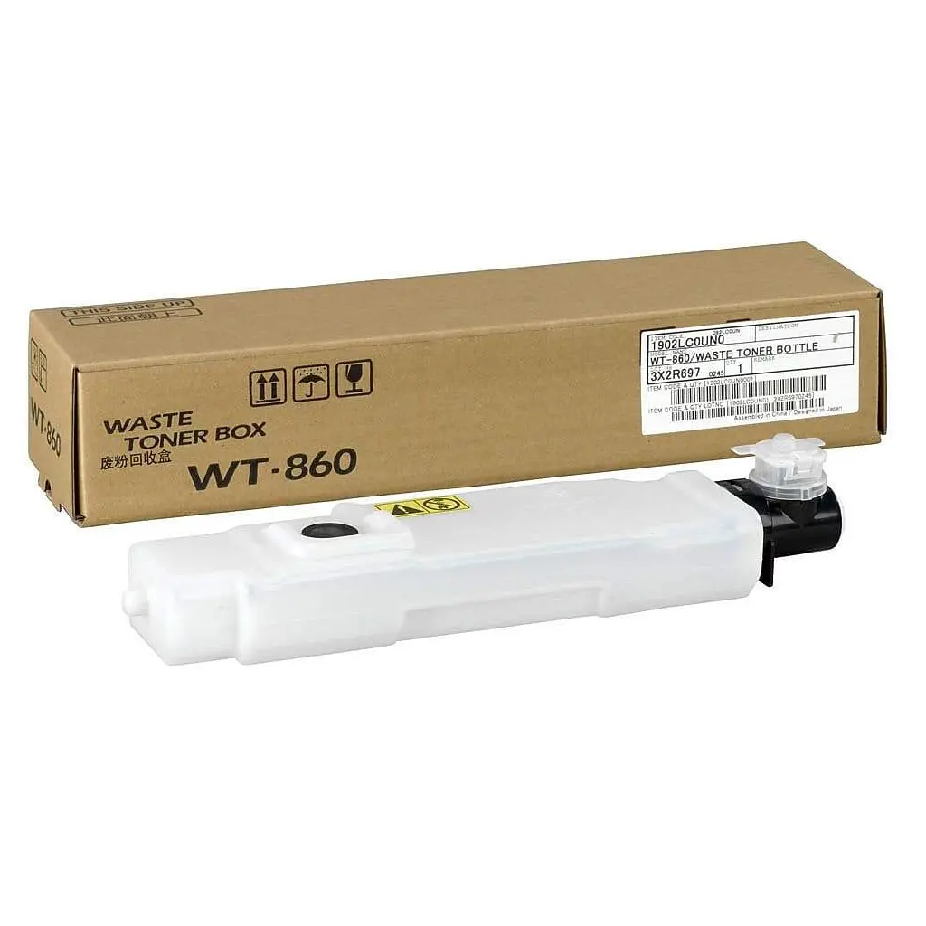Zbiralec prahu KYOCERA WT860 waste toner bottle original-0