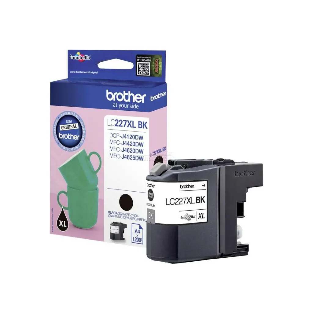 Črnilo BROTHER LC-227XLBK Black original-1