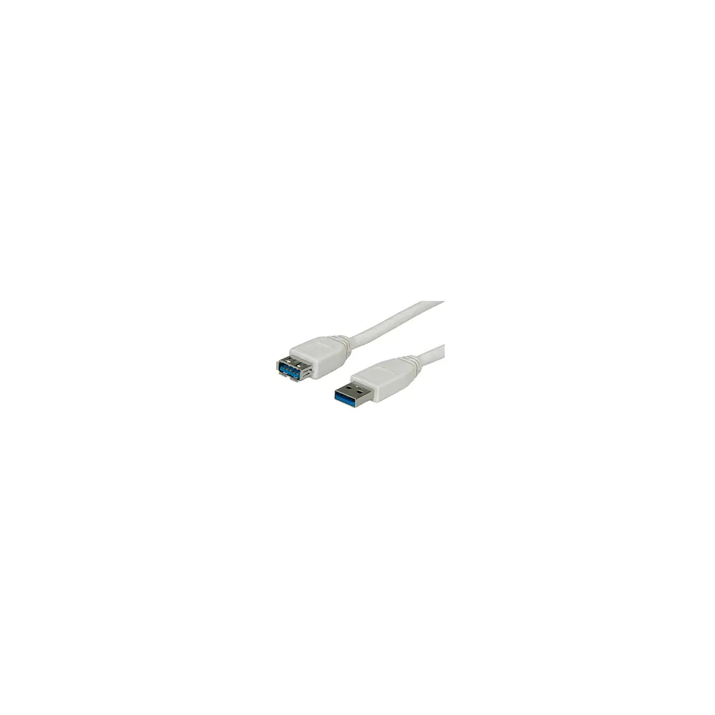 Kabel USB tip A-M<=>USB tip A-Ž  1.8m USB3.0 podaljšek - ROLINE- bela-3