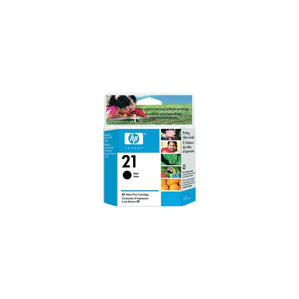 Črnilo HP C9351AE Black No.21 original-2