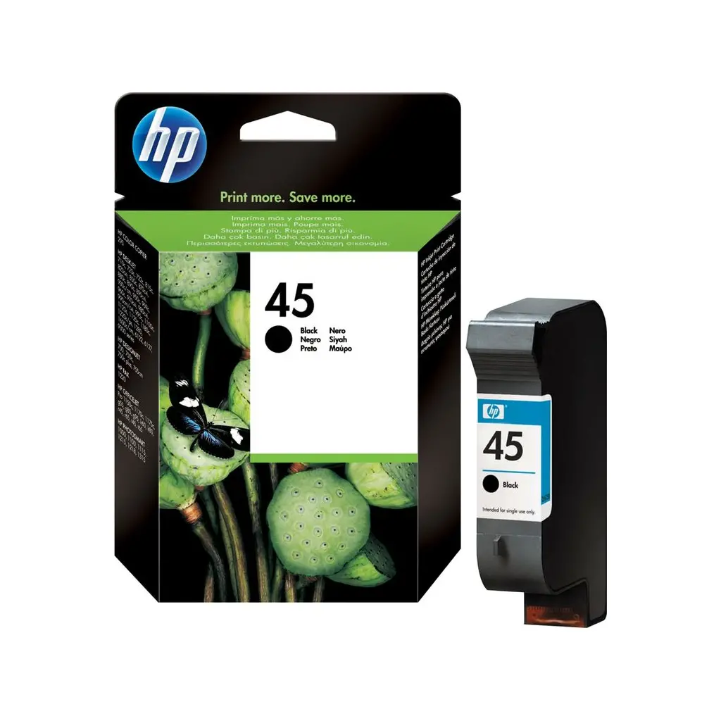 Črnilo HP 51645AE Black No.45 original-6