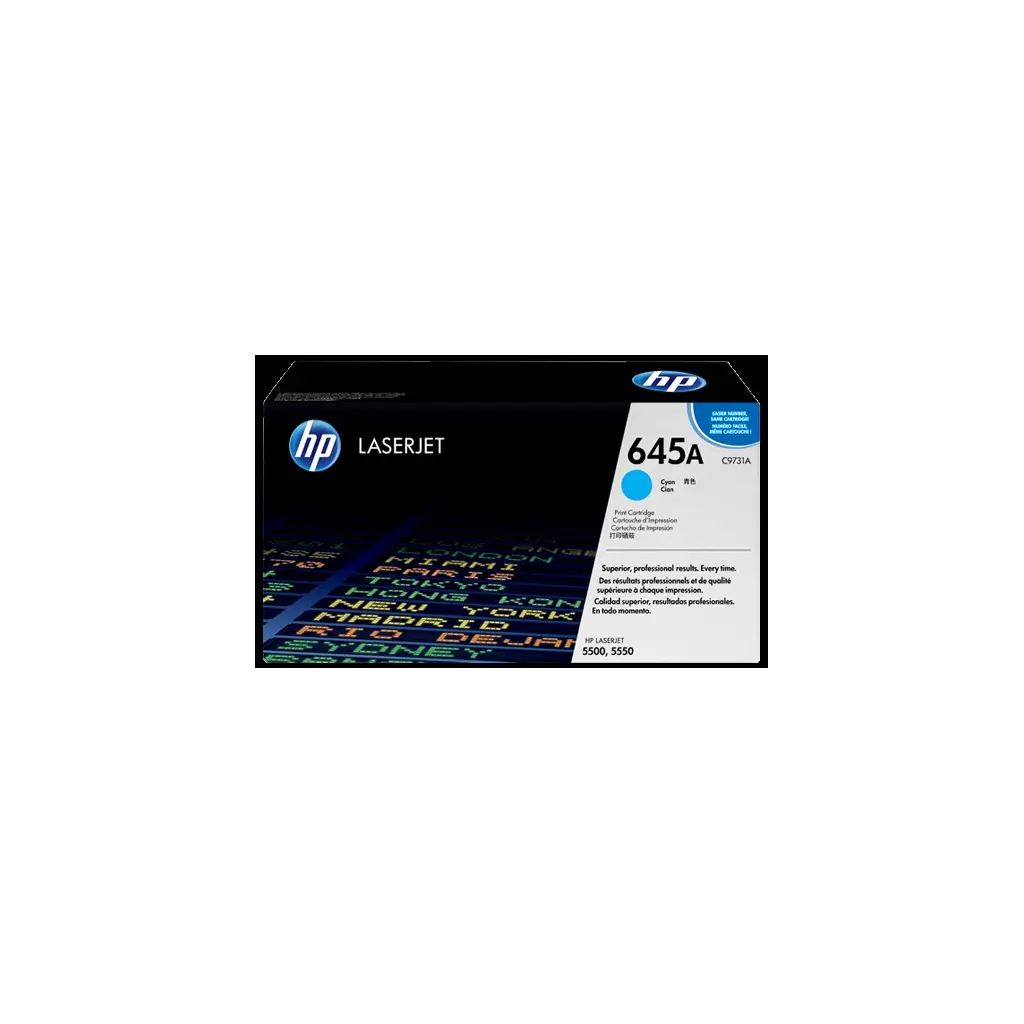 Toner HP C9731A Cyan No.645A original-6
