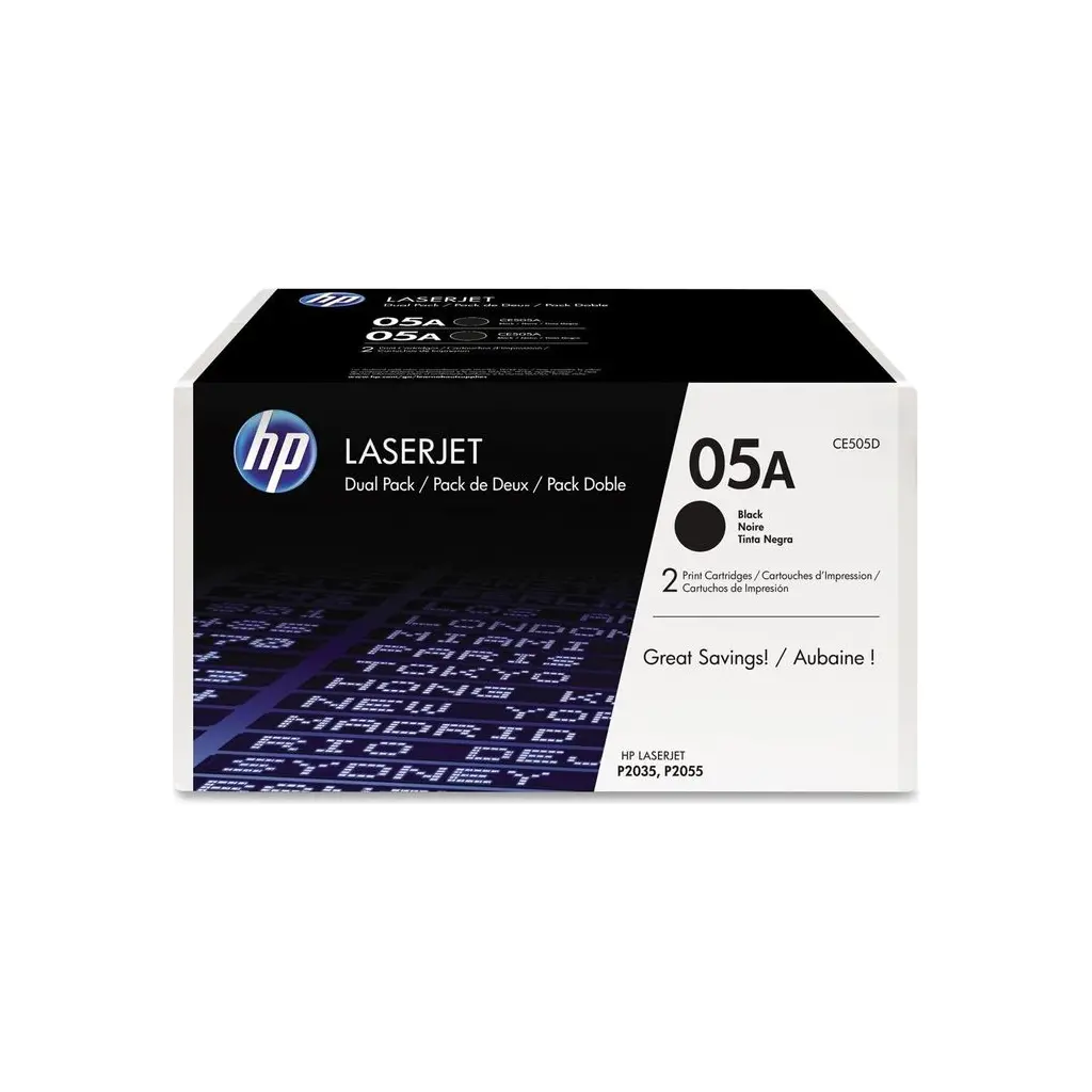 Toner HP CE505D Twin pack Black original-6