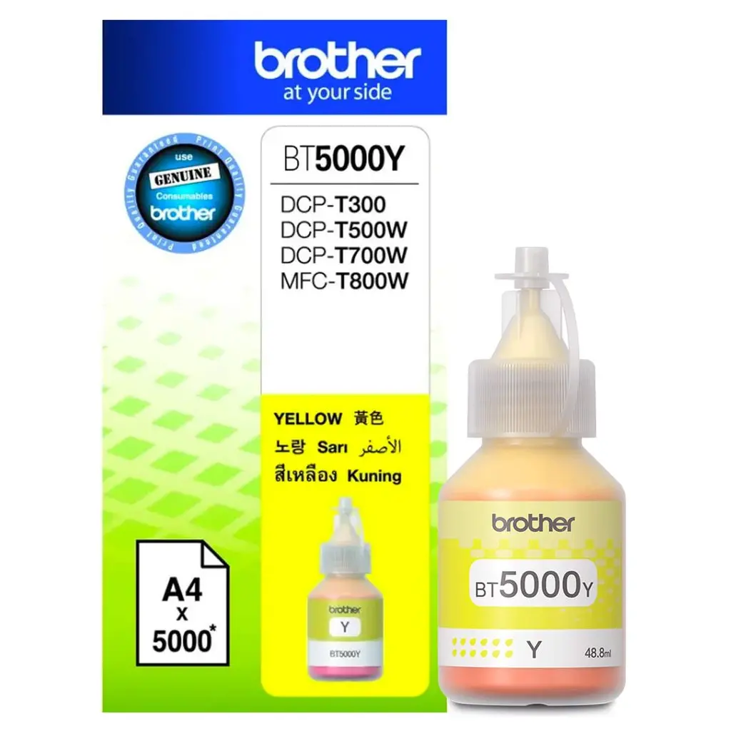 Črnilo BROTHER BT-5000Y Yellow original-0