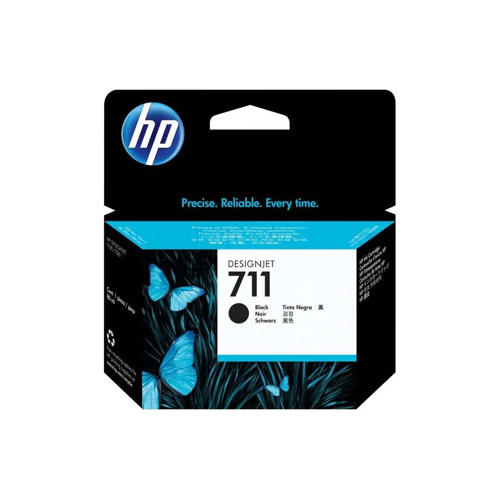 Črnilo HP CZ133A Black No.711 original-2