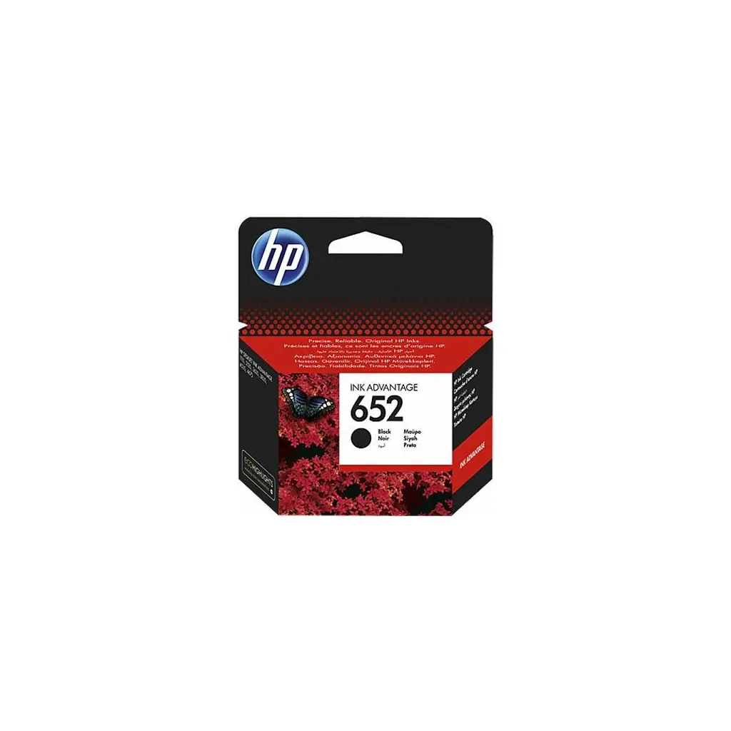 Črnilo HP F6V25AE Black No.652 original-8