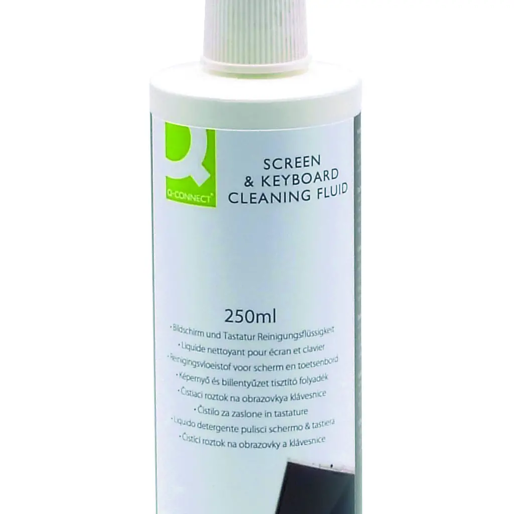 Sredstvo za čiščenje LCD-jev in plastike v spreju 250ml Q-Connect KF04502A-0