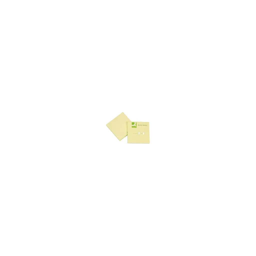 Lističi samolepilni 76x76mm 100 listov Q-Connect KF10502 rumen-1