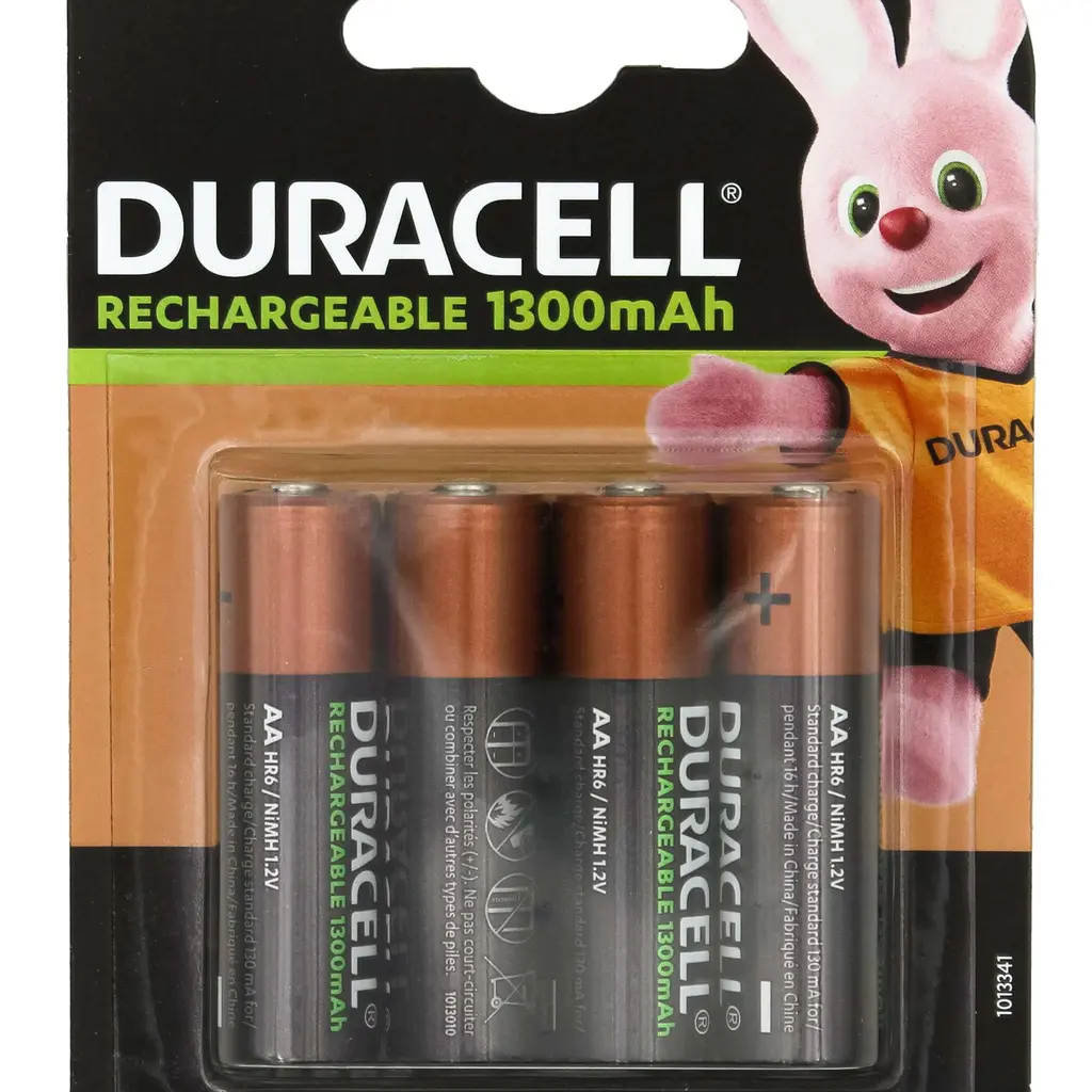 Baterija DURACELL polnilna AA 1300mAh 4/1-2