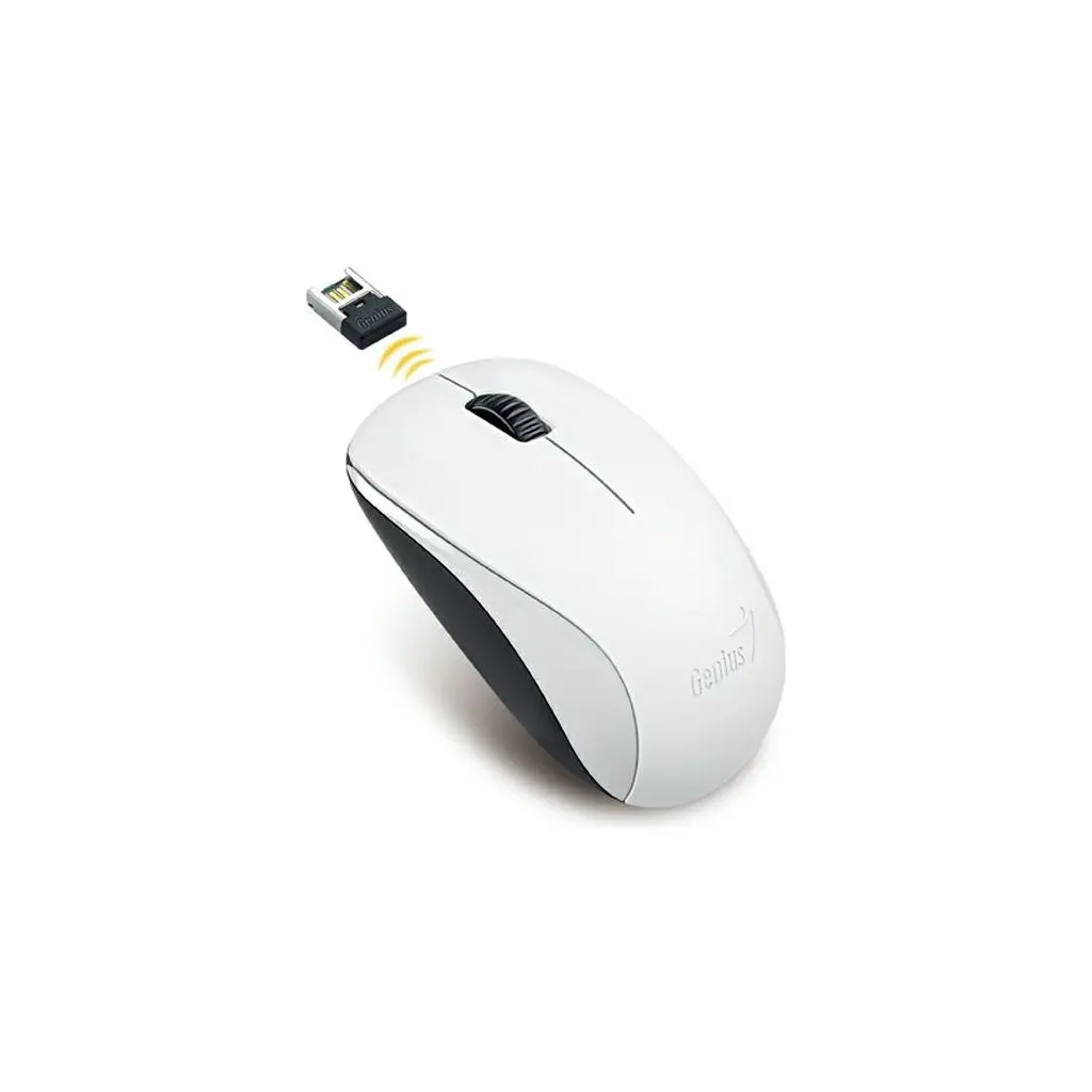 Miška GENIUS NX-7000 BlueEye Wireless - bela-0