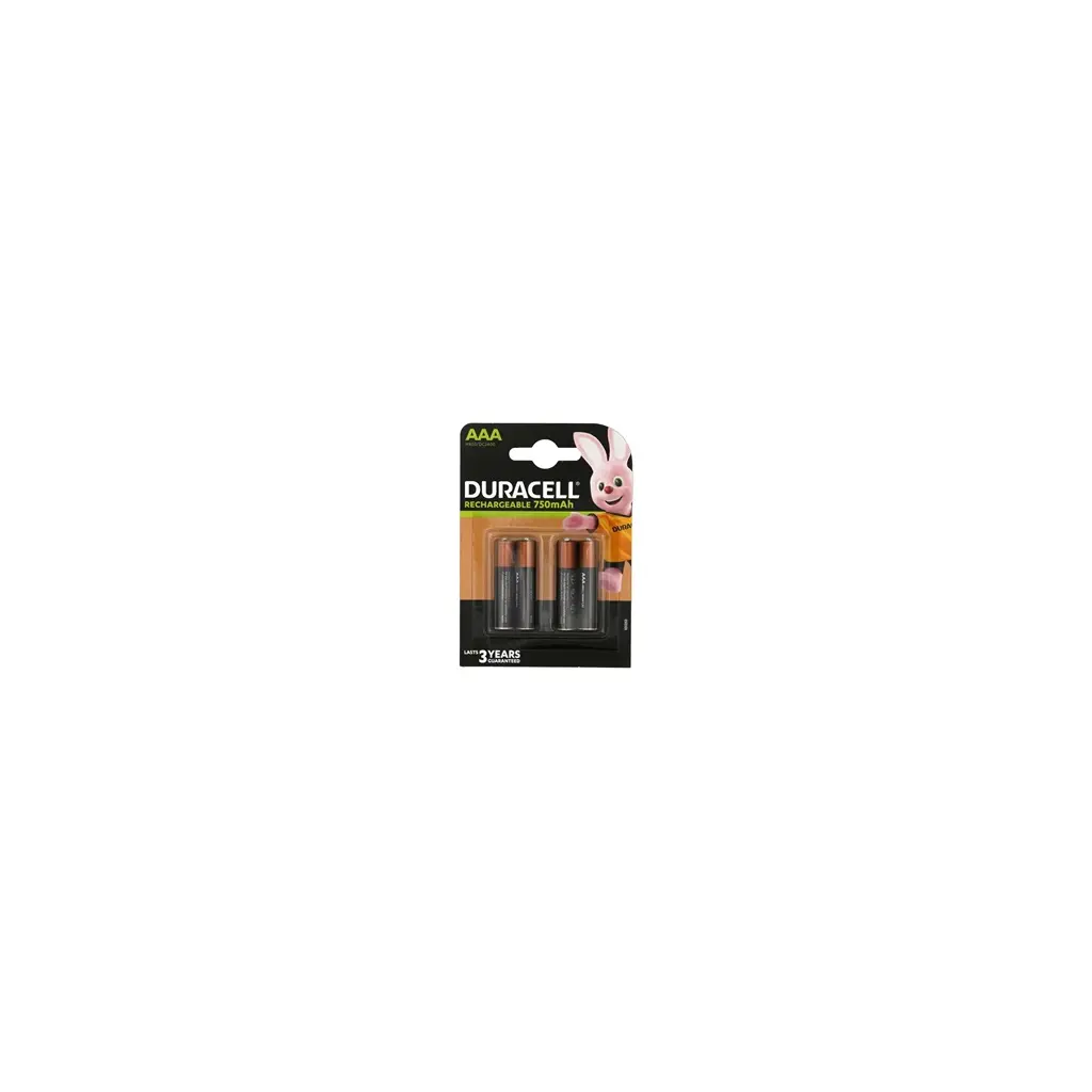 Baterija DURACELL polnilna AAA 750mAh 4/1-0
