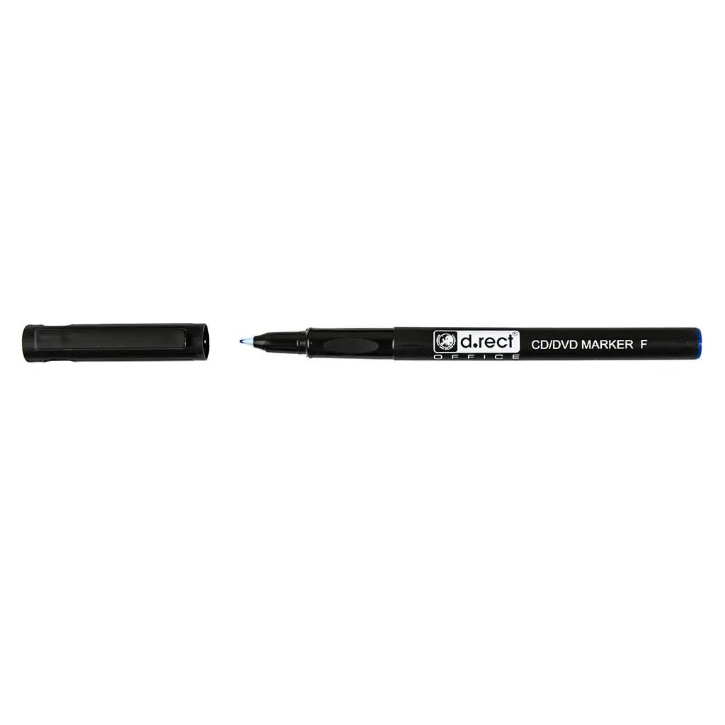Marker permanentni 0,7mm CD/DVD d.rect F moder-0