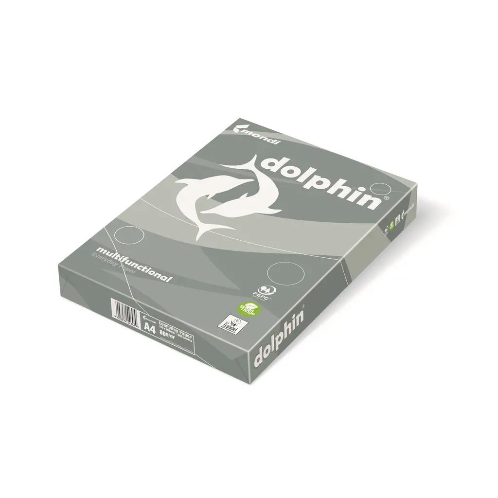 Papir fotokopirni A4  80gr Dolphin EveryDay mondi 500/1-0