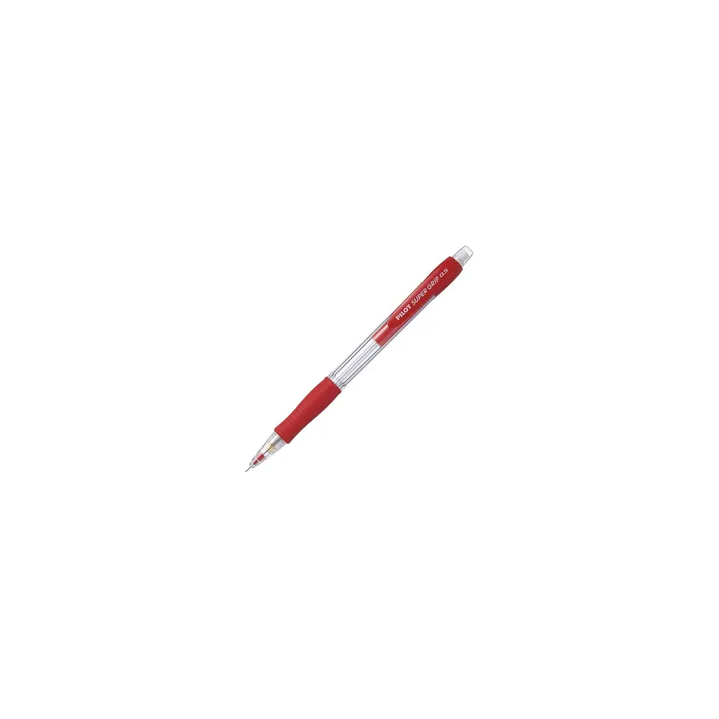 Tehnični svinčnik 0,5 Pilot Super grip H-185-SL rdeč-1