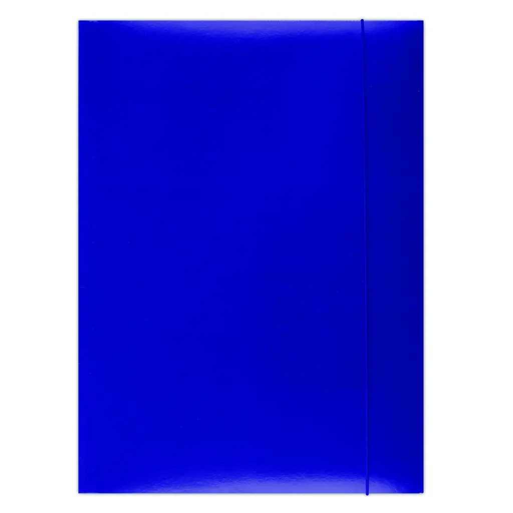 Mapa z elastiko kartonska 23,2x32cm modra Office products-0