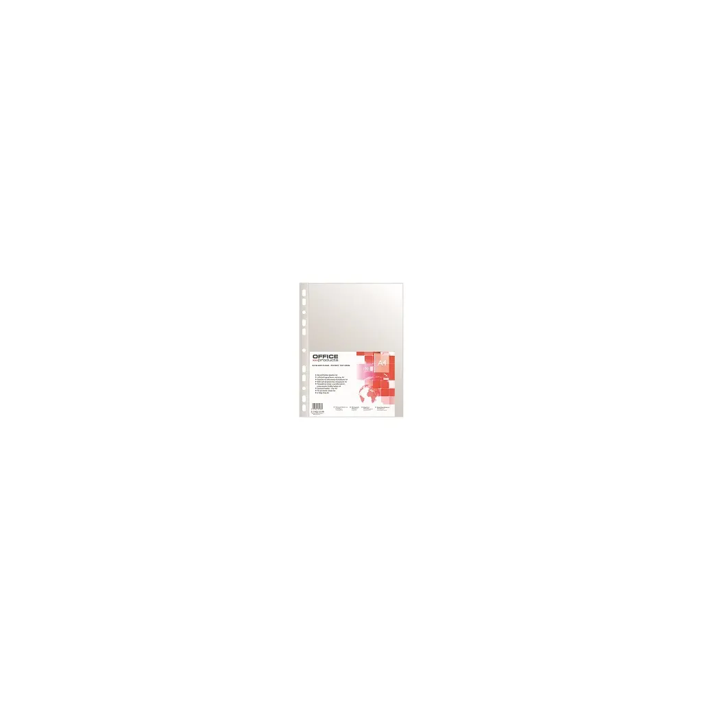 Mapa vložna PVC  40mic Office products 100/1 sijaj-2
