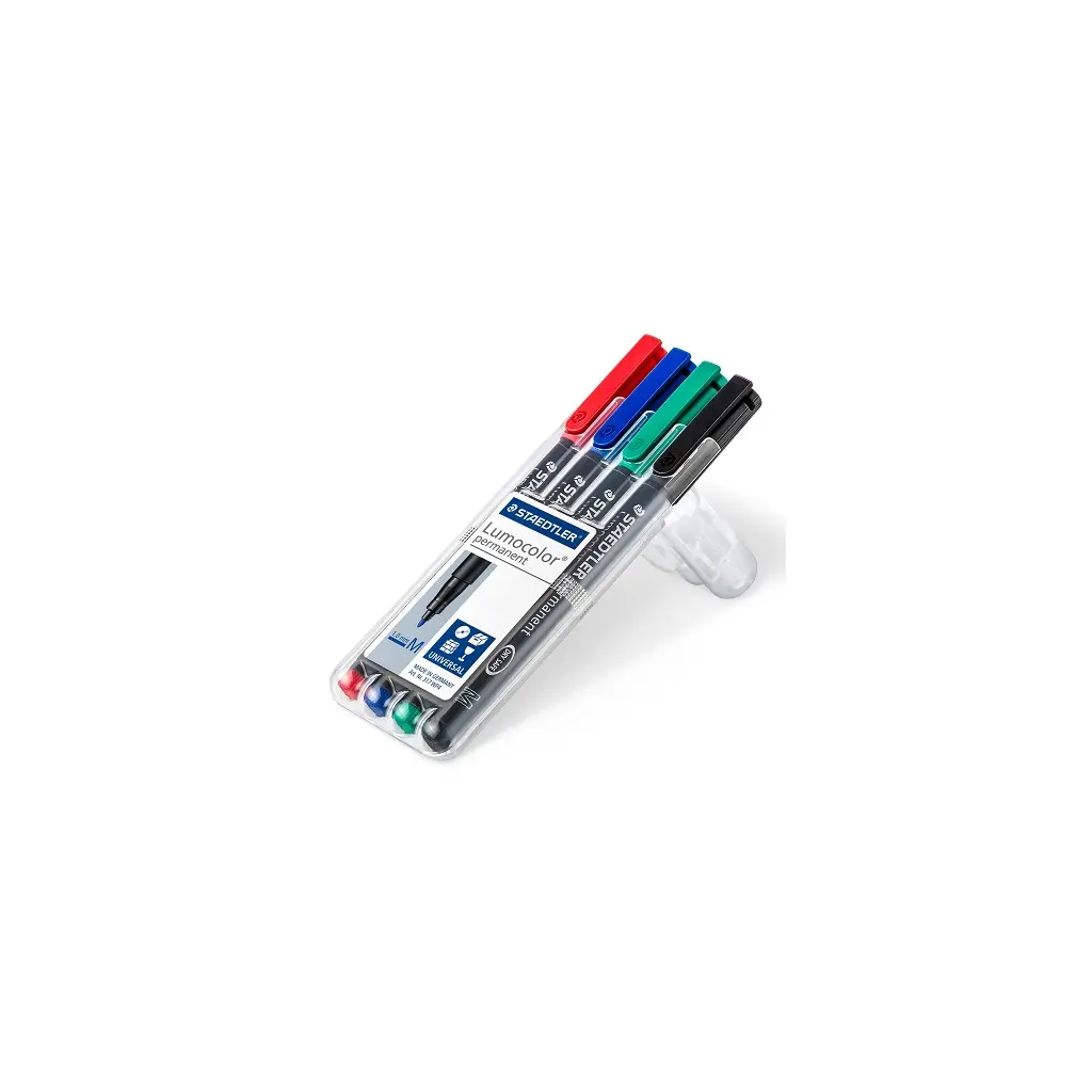 Marker permanentni 1,0mm CD/DVD Staedtler Lumocolor 317 4/1-1