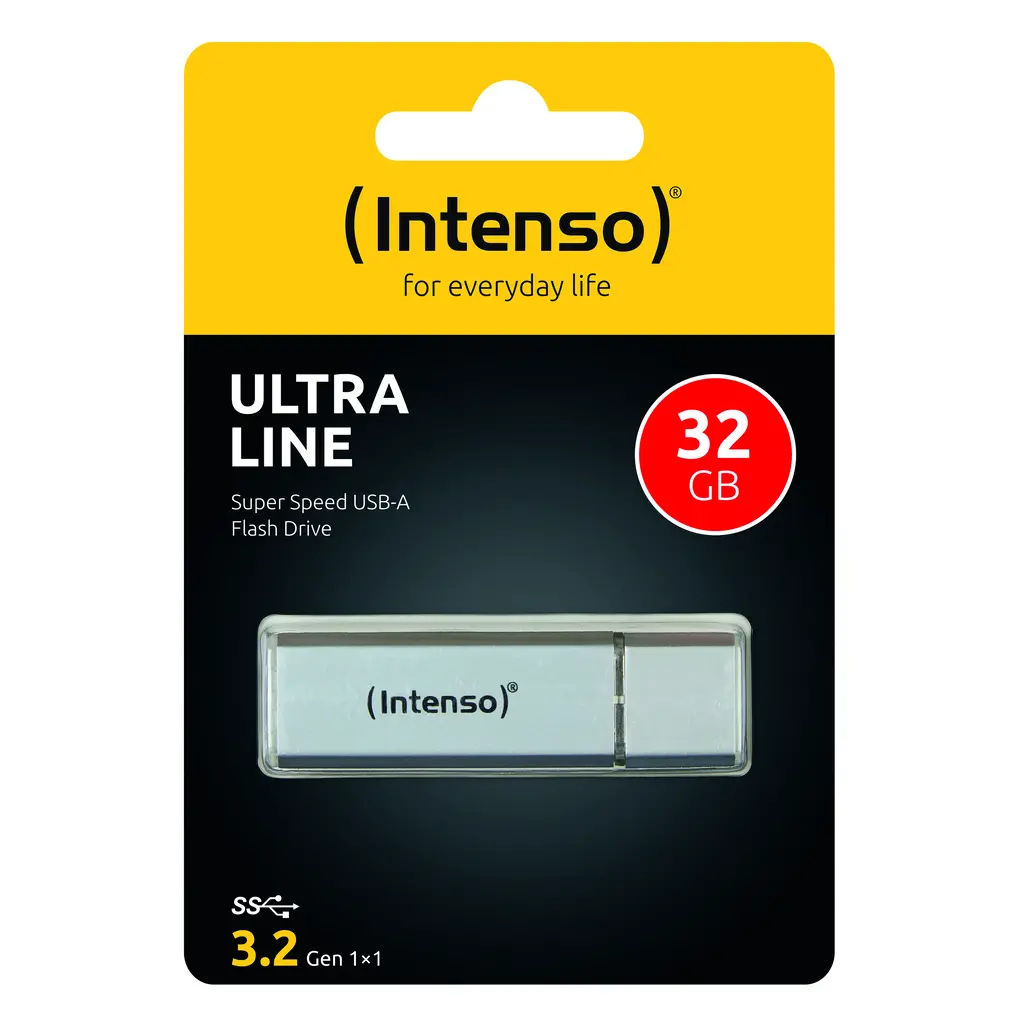 USB 3.0 Flash drive  32GB INTENSO Ultra Line - srebrn-0