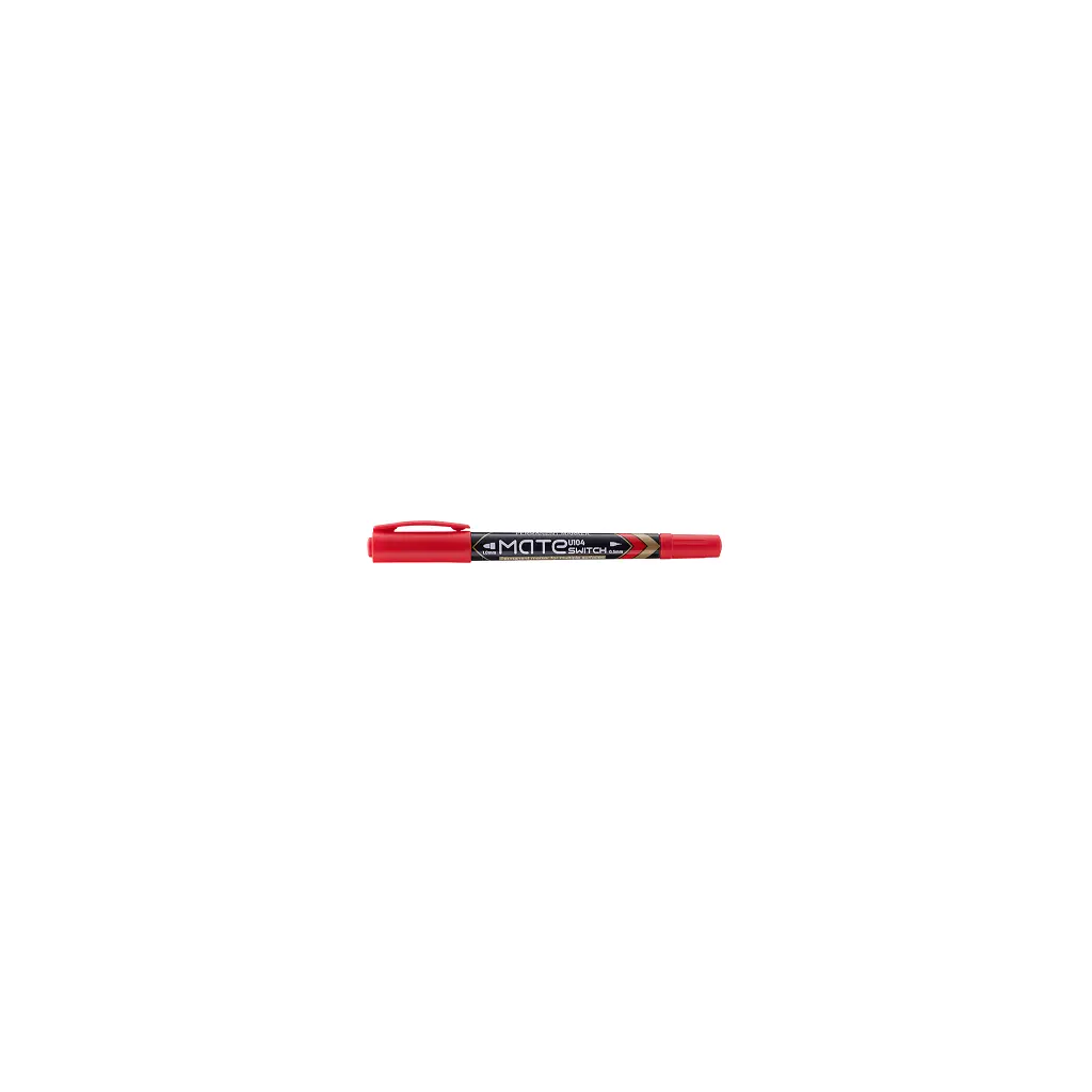 Marker permanentni dvostranski 0,5/1,0mm Deli EU10440 rdeč-2