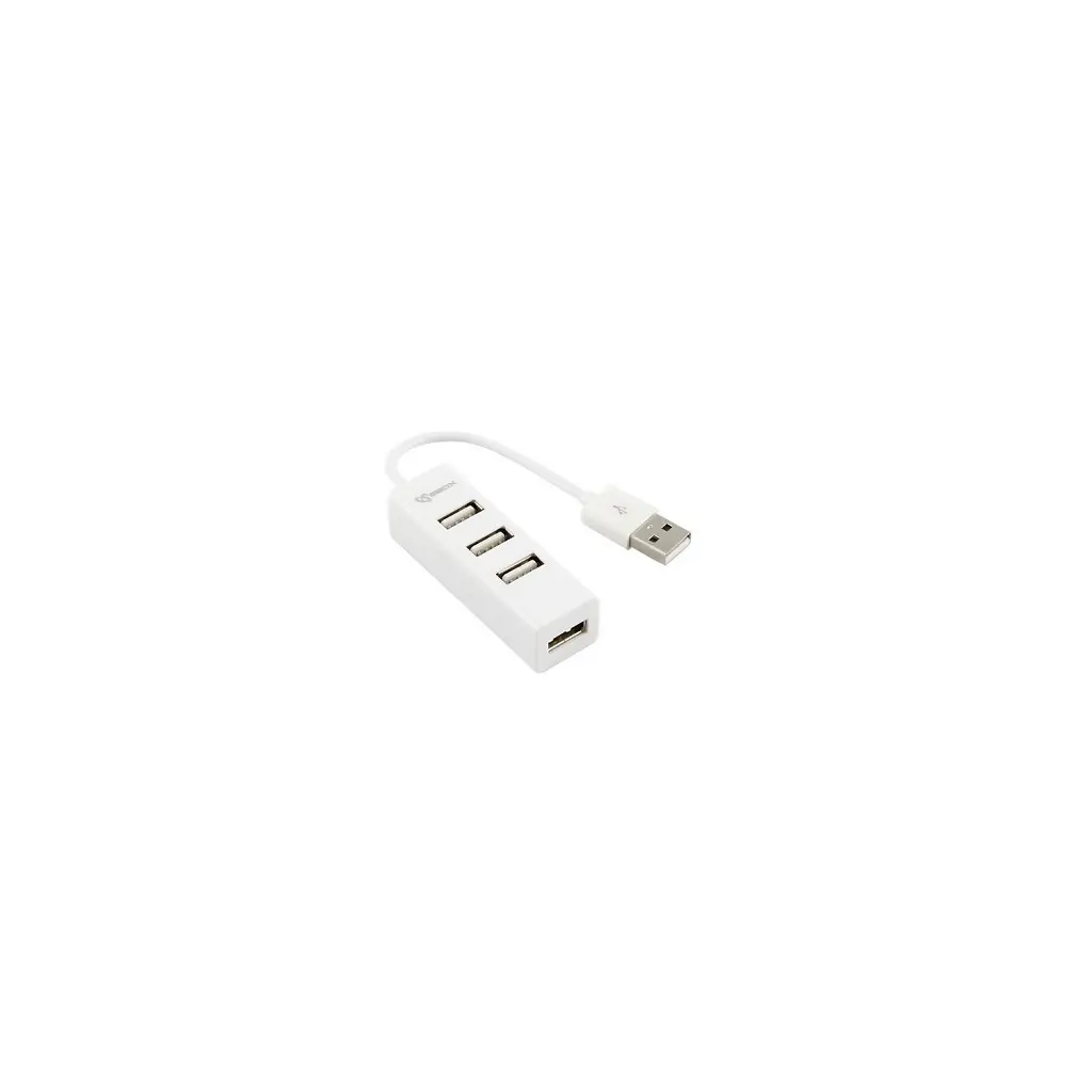 USB hub 2.0 SBOX H-204 externi 4-portni - white-0