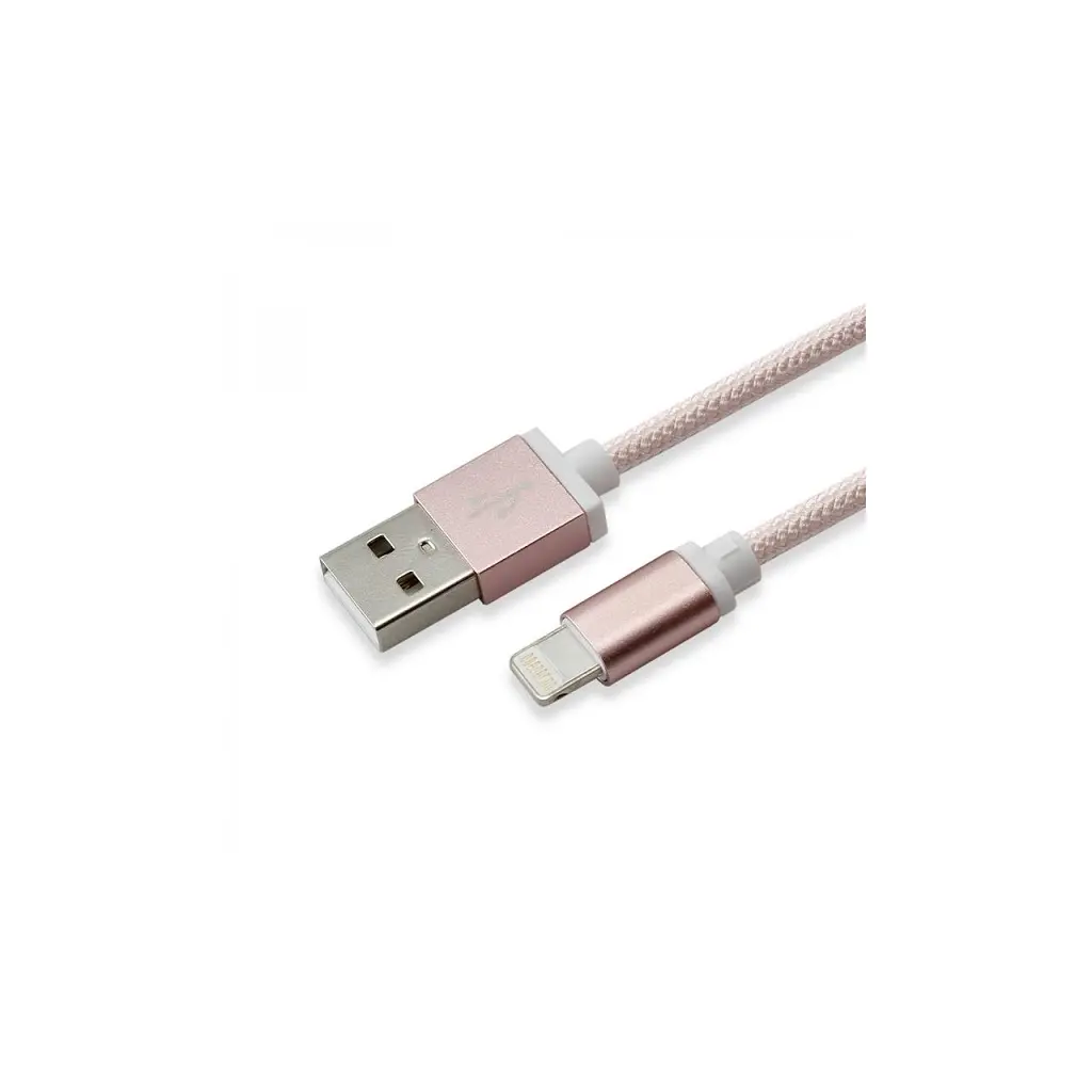 Kabel Lightning USB SBOX polnilec,data - iPad, iPhone5/6/7 - 1.5m Rose Gold-0