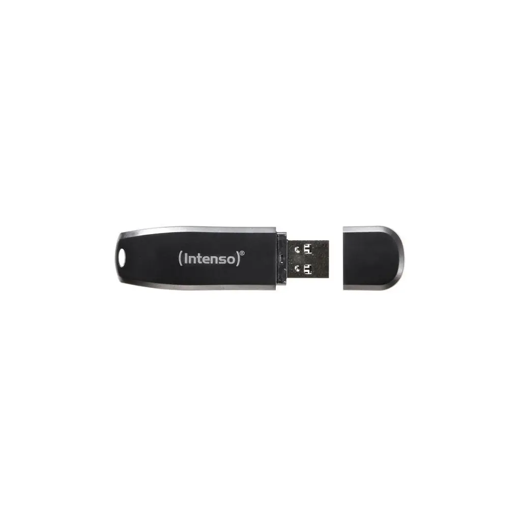 USB 3.0 Flash drive 128GB INTENSO Speed Line - black-1