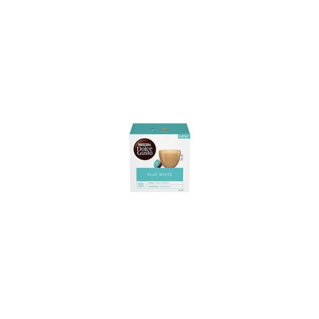 NESCAFE Dolce Gusto Flat White 187g (16 kapsul)-1