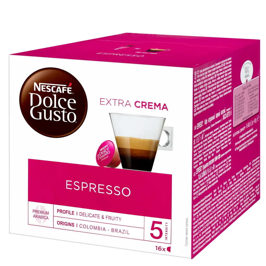 NESCAFE Dolce Gusto Espresso Extra crema 88g (16 kapsul)-0
