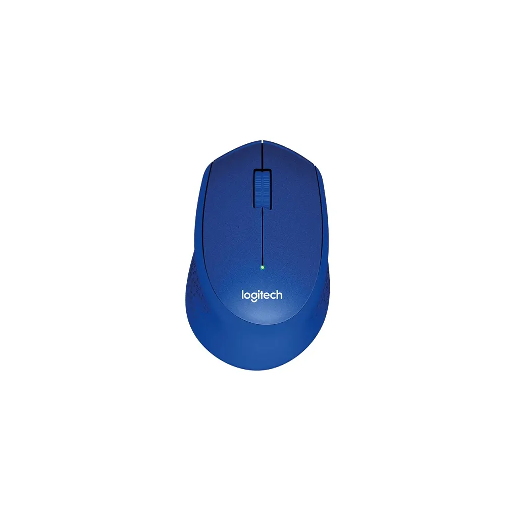 Miška LOGITECH M330 Wireless Silent Plus - Blue-0